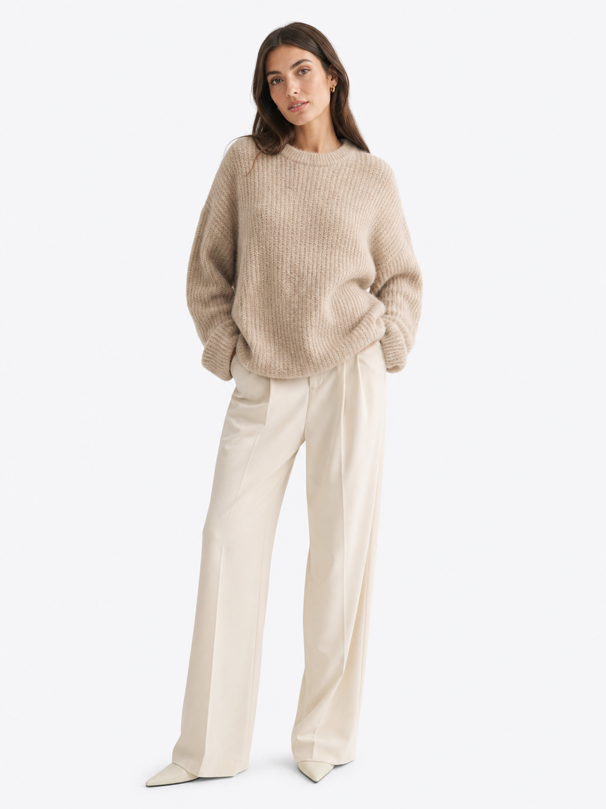 Oversize-Strickpullover