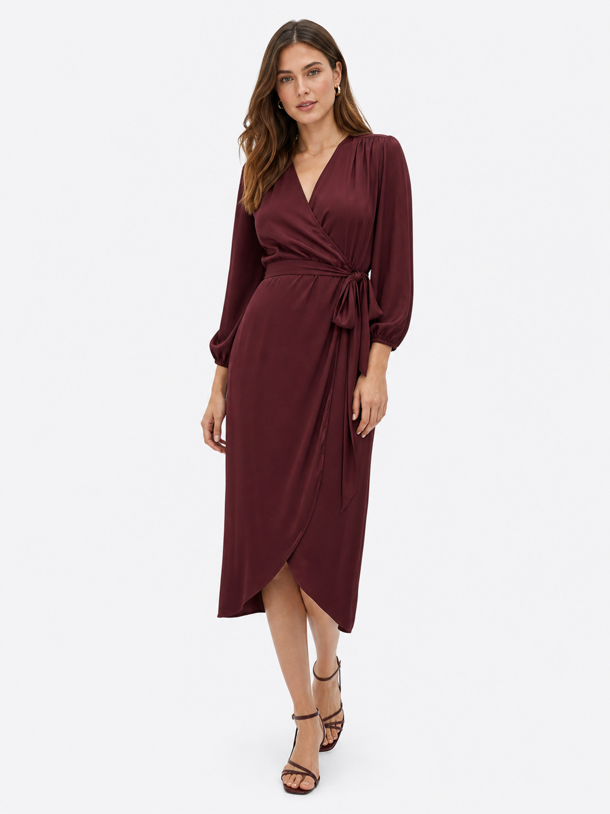 Wickelkleid Midi